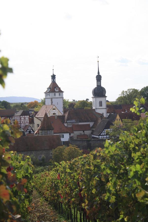 Gaestehaus Am Westtor Prichsenstadt Bagian luar foto